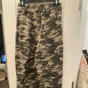 Urban outfitters camo cargo pants